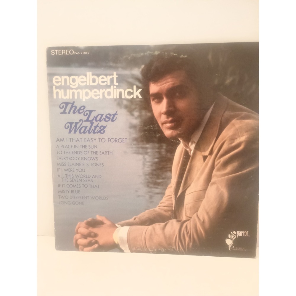 Vintage 1967 LP Record Album Engelbert Humperdinck The Last Waltz London Records